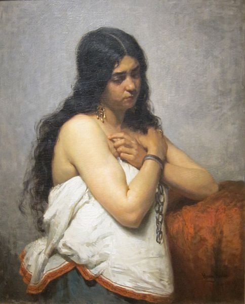 The Quadroon Girl 1878 by Henry Mosler (1841-1920) Cincinnati Art Museum